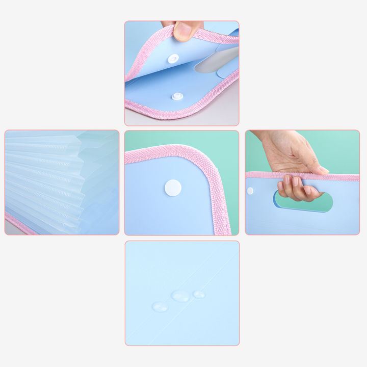 Expanding%20File%20Folder%2013%20Pocket%20File%20Organizer%20Colorul%20Accordion%20Folders%20Colorful%20Blank%20Labels%20Portable%20A4%20Letter%20Size%20File%20Box%20Desktop%20Document%20Storage%20for%20Business%20Study%20Home%20-%20Image%203