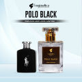 "Polo Black" Honestime's Fragmatica: Urban Depth - a modern classic men's scent by Ralph Lauren. Inspired EDP. Discover Zesty Mandarin, Clean Ozone, & Warm Tonka Bean. A Sleek, Alluring & Confident Aroma..