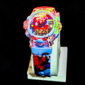 Spiderman Stylish wrist watch with music and light for kids- blue for kids. 