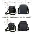 Men Nylon Shoulder Bag Messenger Bag Casual Waterproof Nylon Zipper Pocket Handbag Fashion Tote Travel Male Crossbody Bags.