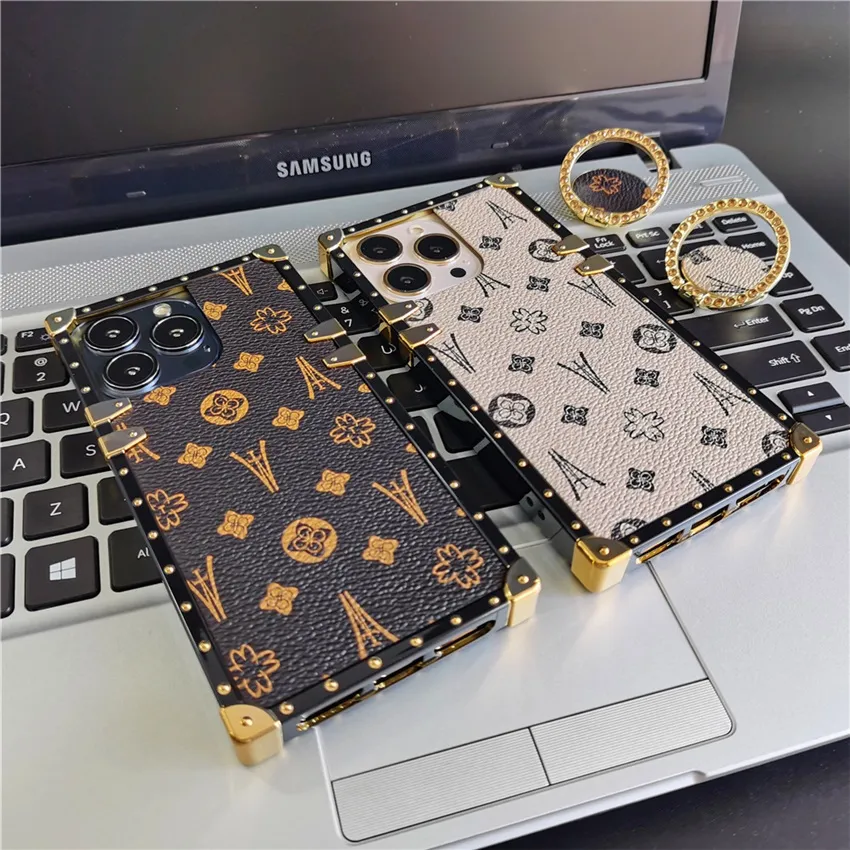 Oneplus Nord Lv Square Case Luxury Flower Cover Square Geometric
