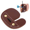 Finger Guard Archery Game Protective Gear Traditional Recurved Bow Artificial Cow Leather. 