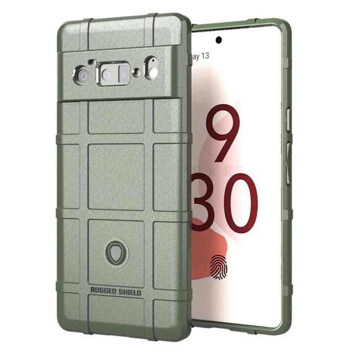 For Google Pixel 6 Pro Soft TPU Heavy Duty Rugged Shield Armor Tough Shockproof Protection Case Cover