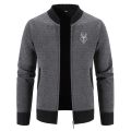 Men's Cardigan Sweaters Winter Casual Sweatercoats Jackets High Quality Men Thicker Warm Stand-up collar Fit Cardigans Coats 3XL. 