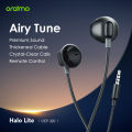 oraimo Halo Lite 3.5MM Half In-ear Earphone. 