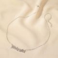Cross-border hot selling personalized baby girl English letter necklace female simple ladies clavicle chain. 