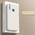 Original For VIVO Y15 Silicone Full Cover Case Anti-fingerprint Phone Case Cover.