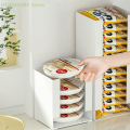 Korea Ramen Storage Box Kitchen Instant Noodle Cup Tissue Storage Bins Facial Mask Storage Box Multi-function Tabletop Organizer. 