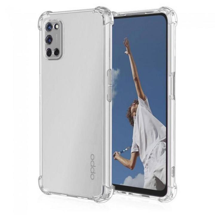 Oppo A52 / A72 / A92 Premium Silicone Case Crystal Clear Soft TPU Ultra-Thin Transparent Flexible Protective Mobile Phone Back Cover