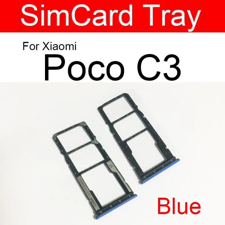 Xiaomi%20poco%20C3%20Origenal%20Sim%20Tray%20Sim%20Door%20Dual%20Slot%20Black/blue/green%20-%20Image%202