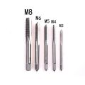 5pcs/Set M3 M4 M5 M6 M8 Hand Tap Straight Flute 3mm-8mm Hand Fast tapping Tool Encounter. 