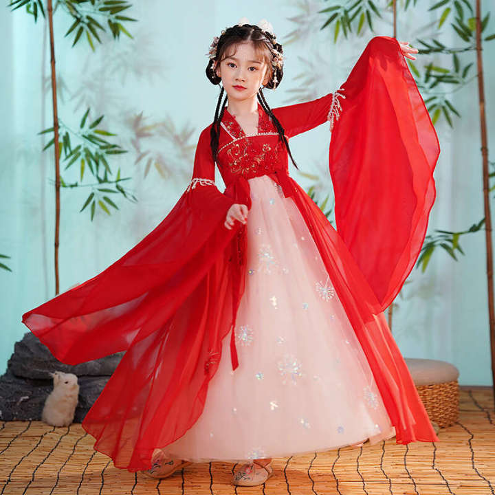 Children's%20long%20sleeved%20Hanfu,%20red%20Chinese%20style,%20little%20ancient%20super%20immortal%20Tang%20costume,%20Ru%20skirt,%20girl's%20guzheng%20performance%20costume%20-%20Image%202