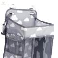 Baby Diaper Hanging Storage Box Bags Bed Nursery Diaper Toys Organizer. 