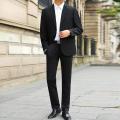 10XL 9XL Hot! Men's Autumn Formal Dress 3 Piece Suit for Men Loose Spring V-neck Business Dress Jacket Pants Vest Brand Clothing.