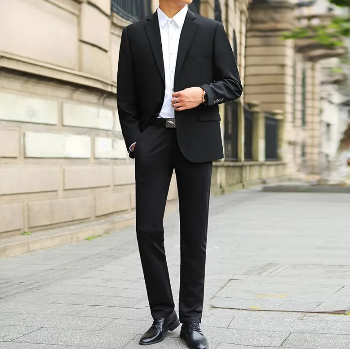 10XL%209XL%20Hot!%20Men's%20Autumn%20Formal%20Dress%203%20Piece%20Suit%20for%20Men%20Loose%20Spring%20V-neck%20Business%20Dress%20Jacket%20Pants%20Vest%20Brand%20Clothing%20-%20Image%202
