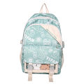 Korean version Japanese ins style backpack fresh sweet cute backpack new large-capacity middle and high school students school bag. 