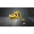 Caution Tape Yellow Sticker For Safety Barrier Construction Area 50 m x3"[75MM] Roll. 