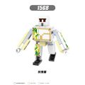 【Best-Selling】 My World Minecraft Minifigures Steve Zombie Iron Golem Enderman Model Building Blocks Diy Toys Gifts Style:XH1569. 
