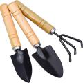 Mini Plant Garden Tools Mini Shovel for Plant Pot Flowers Seedlings Plant Bonsai Mini Garden Tool with Wooden. 