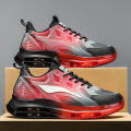 Gradient Color Men's Shoes plus Size New Fashion Casual Running Sneaker Couple Trend All-Match Luminous Running Shoes. 