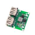 Dual USB Green - 5v 3A DC-DC Buck Converter. 