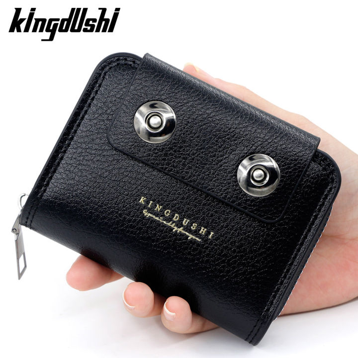 Kingdushi%20PU%20Lether%20Card%20Holder%20wallet%20with%20Double%20magnatic%20button%20-%20Image%202