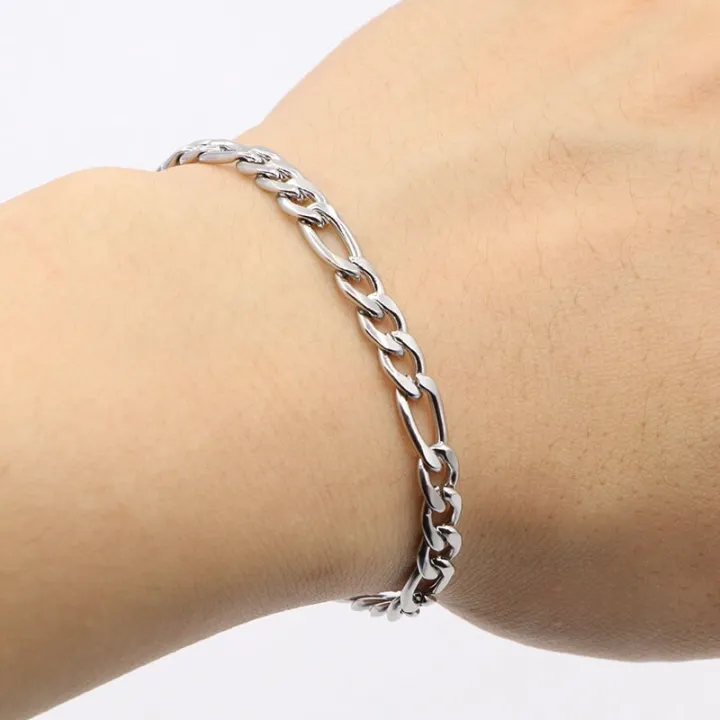 3-5mm%20Width%20Waterproof%20Stainless%20Steel%20New%20Punk%20Figaro%20Link%20Chain%20Basic%20Women%20Bracelet%20For%20Hip%20Hop%20Bangle%20Jewelry%20Gifts%20-%20Image%205