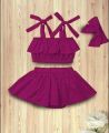 BABY GIRLS Mini/Short Casual  Sleeveless Dress. 