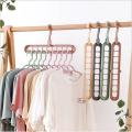 Magic Multi-port Support hangers for Clothes Drying Rack Multi-function Plastic Clothes rack drying hanger Storage Hangers.