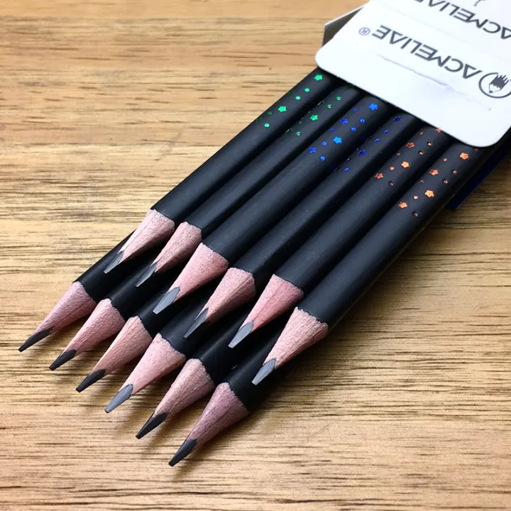 Acmeliae%20three%20side%20logo%20graphite%20pencil%20HB%2012%20Pc%20-%20Image%203