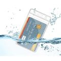 10/1PCS Waterproof Transparent Card Holder Plastic Protector Case Business Bus Bank Credit Card Protector ID Card Badge Holders.