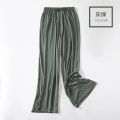 Multiple Colour Winter Women's Home Pants Lounge wear Homewear Pajama Pant Spring Autumn Modal Loose Pyjama Trousers. 
