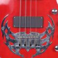 4 String Bass Electric Guitar - Red. 