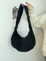 Nylon Black Grunge Crossbody Bag Unisex Korean Y2k Sling Bags Fashion Hiking Travel Bag Vintage Satchel Casual Men Chest Bag New. 
