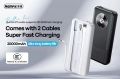 REMAX RPP-38 20W+22.5W Built-in Dual Fast Charging Cables 20000mAh Power Bank. 
