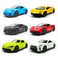 Model Car :43 Porsche Alloy Car Model Car Model Toy Alloy Model Miniatures Simulation Sports Car Toy Metal Sports Car Christmas Gift. 