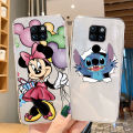for HUAWEI Mate 20 Lite Mate20 Pro Phone Case Cute Mickey Minnie Mouse Daisy Donald Duck Stitch Clear Soft TPU Silicone Cover. 