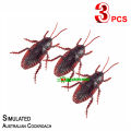 3 pcs x Australian Simulation Plastic Cockroach Toy Realistic Prank Funny Trick Insect Toys. 
