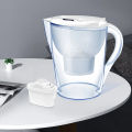 3.5L Water Filter Jug Digital Display Activate Carbon Water Filter Reduce Limescale and Impurities 4-stages Filtration System.