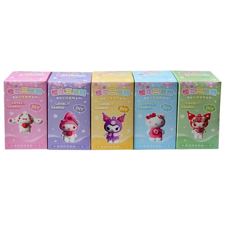 Origina%20Box%2024Pcs%20Hello%20Kitty%20Anime%20Action%20Figure%20Kuromi%20Melody%20Model%20Keychain%20Toys%20For%20Children's%20Gifts%20Pendant%20-%20Image%203