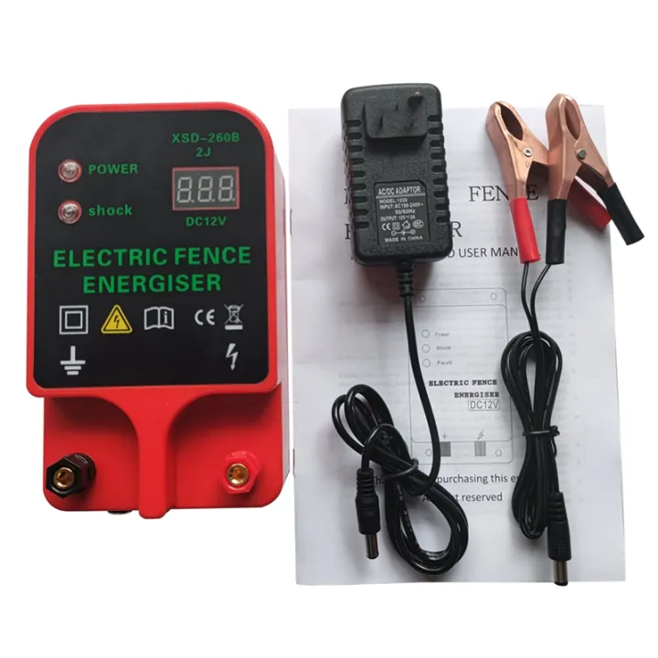 JDXHLAU%2010KM%20Electric%20Fence%20Livestock%20High%20Voltage%20Pulse%20Controller%20Alarm%20Waterproof%20LCD%20Voltage%20Display(EU%20Plug)%20-%20Image%207