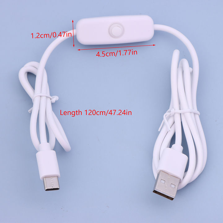 USB%20To%20Type%20C%20Switch%20Cable%20DC%205V%202A%20Power%20Supply%20Extension%20Power%20Wire%20White%20Black%20USB%20To%20Type%20C%20Button%20Switch%20Line%20For%20Lamp%20Fan%20-%20Image%202
