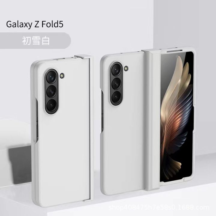 %E3%80%90Emotion%20HENG%E3%80%91Applicable%20to%20Samsung%20ZFold5%20Three-Piece%20Set%20Phone%20Case%20All-Inclusive%20Hinge%20Macaron%20Protective%20Cover%20Liquid%20Skin%20Feeling%20Shell%20-%20Image%205