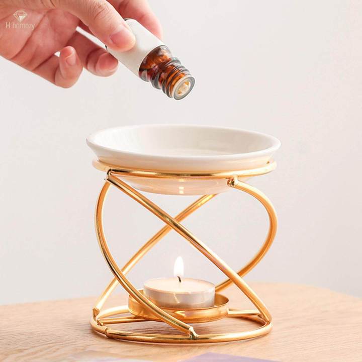 Essential%20Oil%20Burner,%20Oil%20Warmer%20with%20Ceramic%20Bowl%20Tealight%20Holder,%20Scented%20Melt%20Burner,%20Aroma%20Oil%20Burner%20for%20SPA%20Bedroom%20Yoga%20Decoration%20-%20Image%206