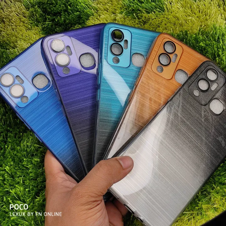 New%20Shiny%20Case%20for%20Infinix%20Hot%2012%20Play%20Silicone%20Back%20Cover%20With%20Camera%20Protection%20-%20Phone%20-%20Image%205