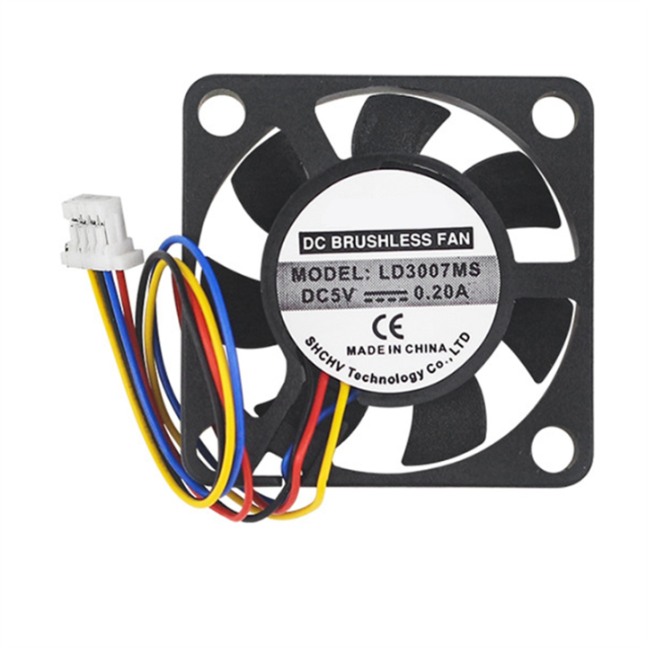 For%205%20Cooling%20Fan%204Pin%20JST%20Terminal%20Connector%20Multi-Function%205%20Generation%20Special%203007%20Heatsink%20Fan%20Easy%20Install%20-%20Image%202