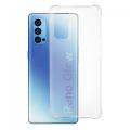For Oppo Reno 5 Clear Soft TPU Ultra-Thin Transparent Mobile Back Cover.