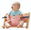 Folding Baby High Seat Strap Portable  Kids Baby Chair Travel Washable Infant Feeding Dinning Cover Seat With Safety Belt. 