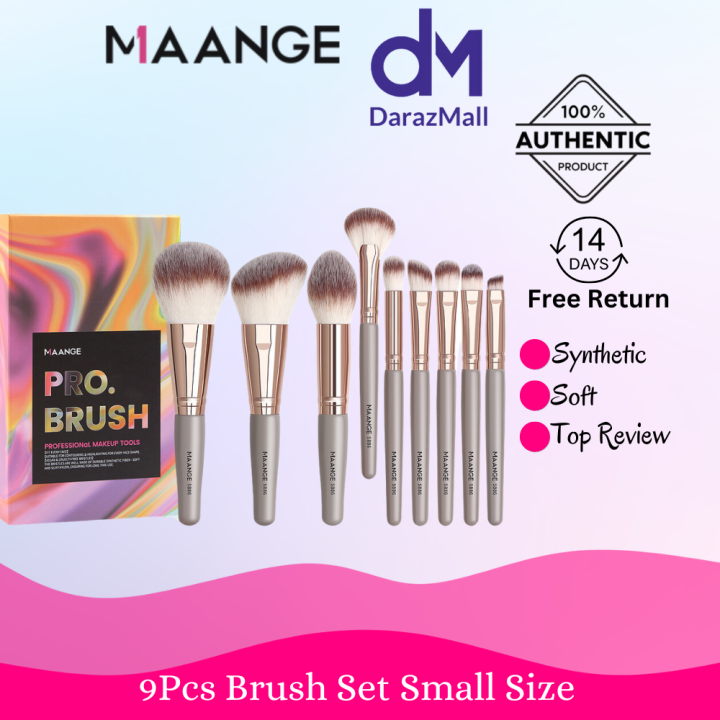 MAANGE 9Pcs/Set Makeup Brushes Set: Your Beauty Essential
