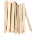 Natural Colour Wooden Medium popsticks - 50 pieces pack.